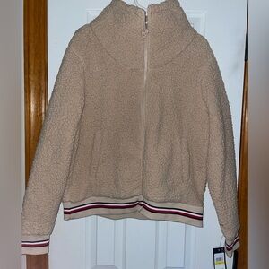 Tommy Hilfiger Beige Teddy Jacket